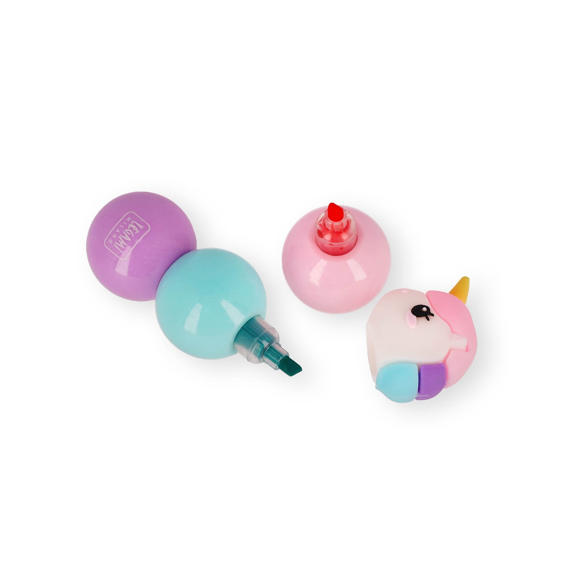 Legami 3-In-1 Highlighter - Unicorn
