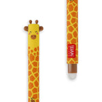 Legami Giraffe Erasable Gel Pen - Head In The Clouds!