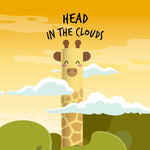 Legami Giraffe Erasable Gel Pen - Head In The Clouds!
