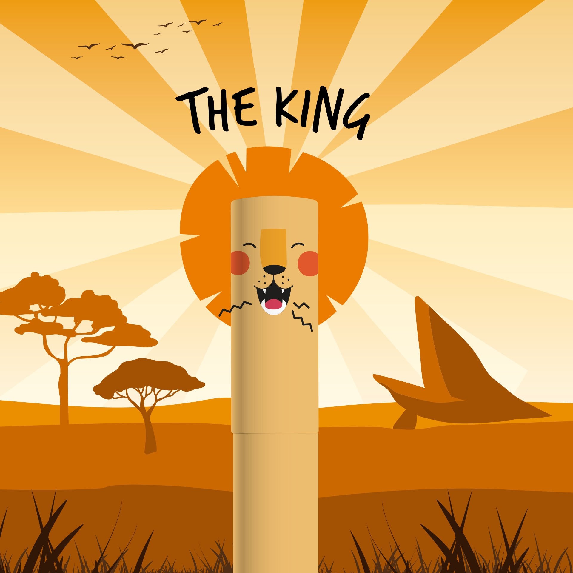 Legami Lion Erasable Gel Pen - The King!