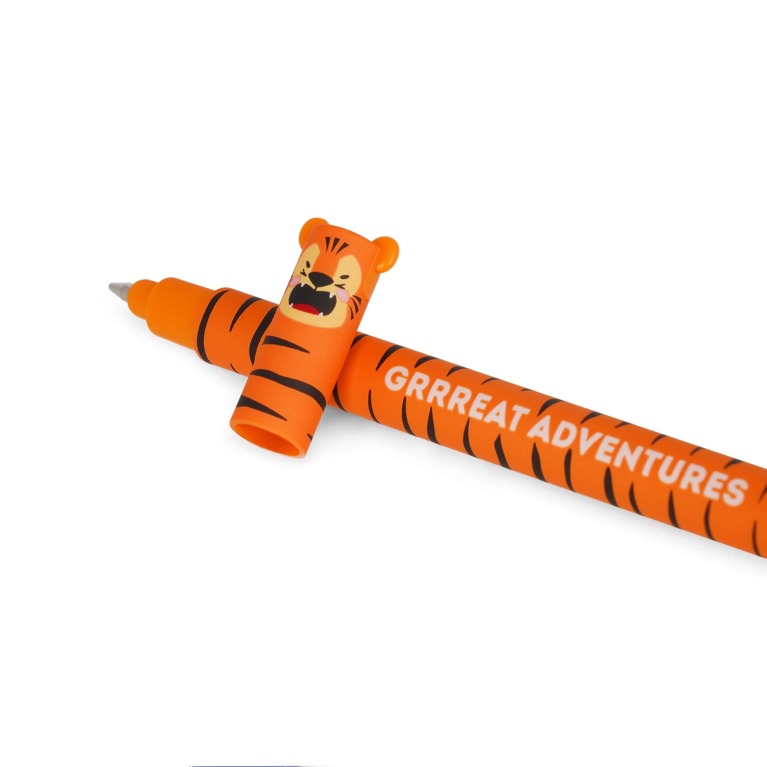 Legami Tiger Gel Pen - Grrreat Adventures