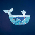 Londji Blue puzzle whales