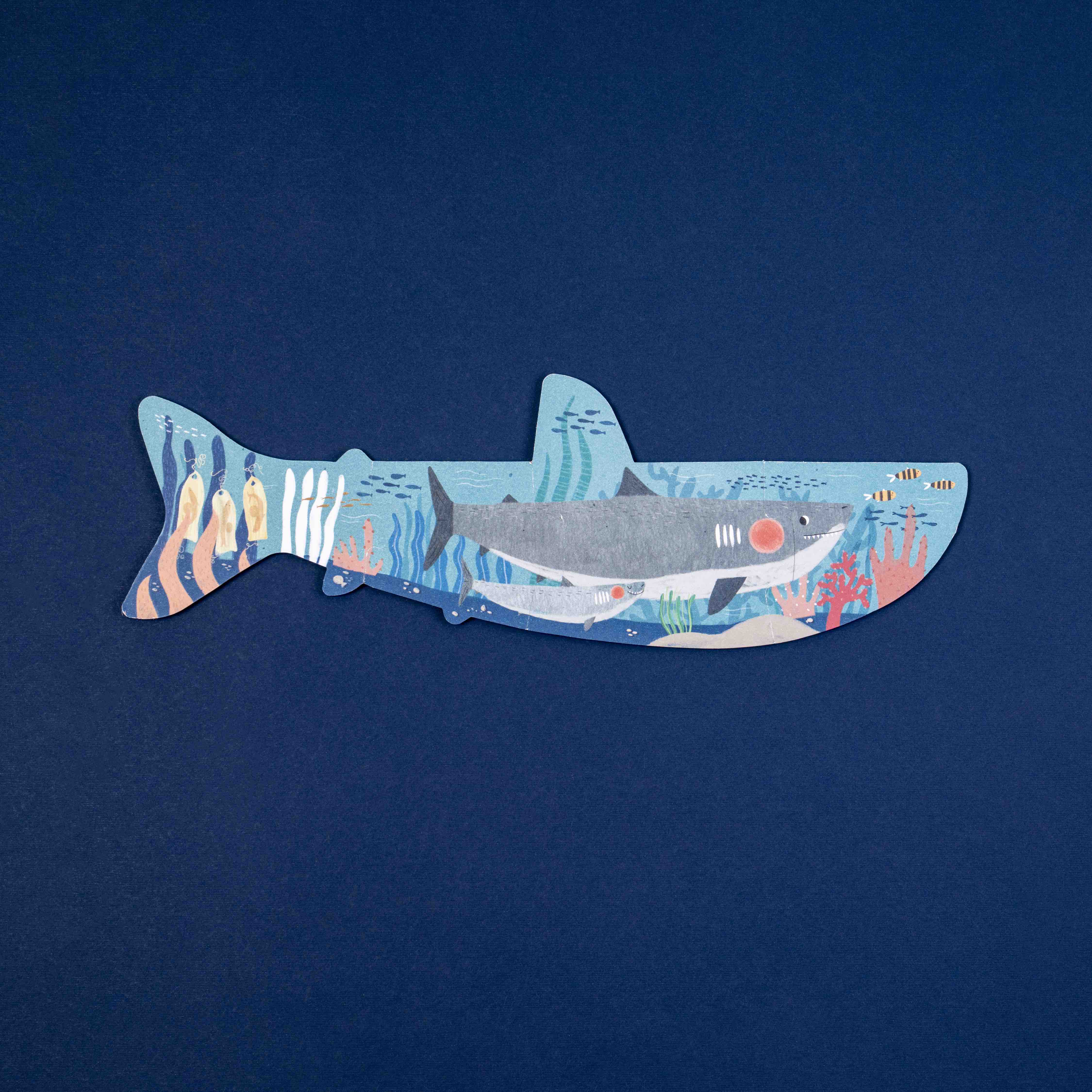 Londji Blue puzzle shark
