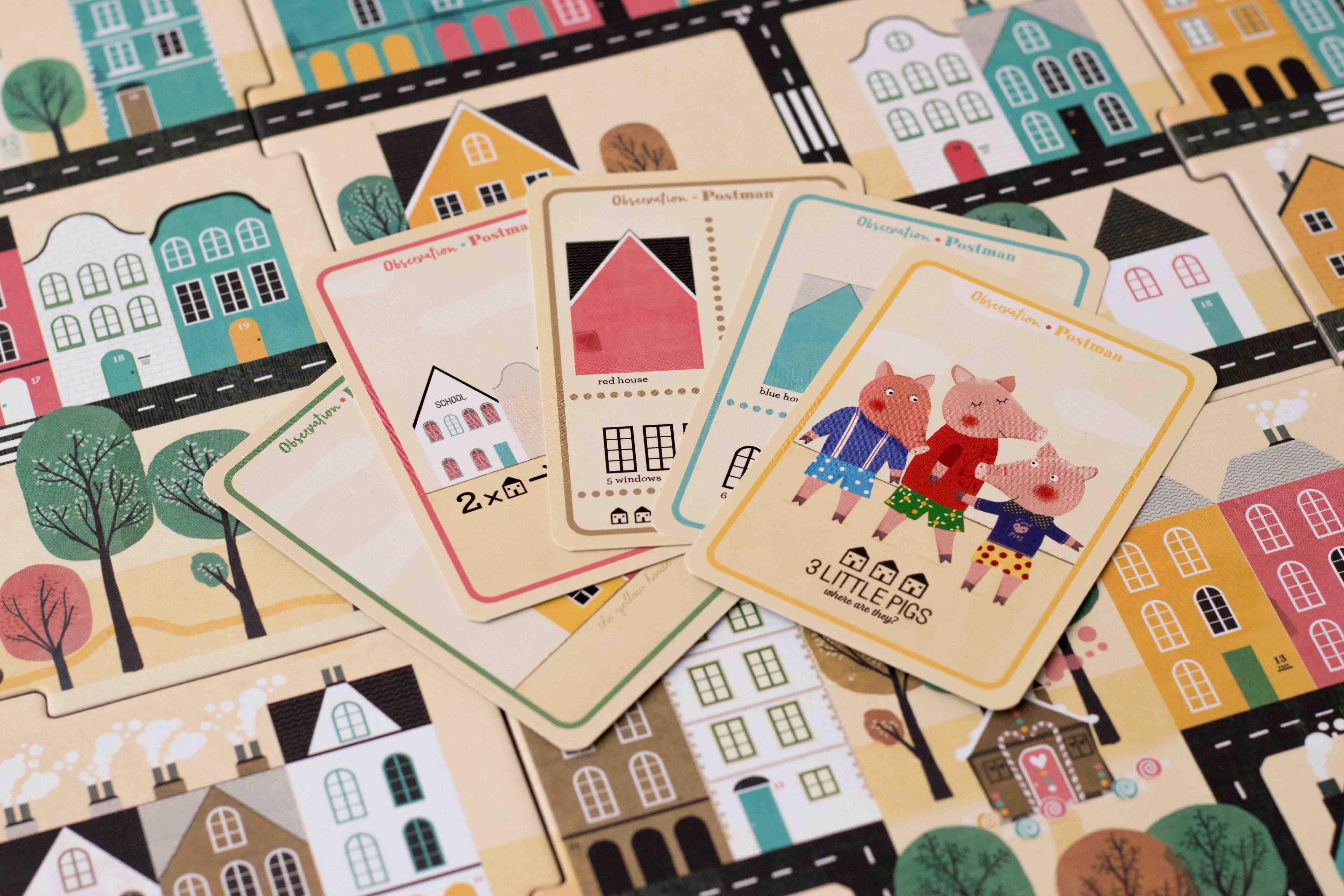 Londji Family Game Postman cards
