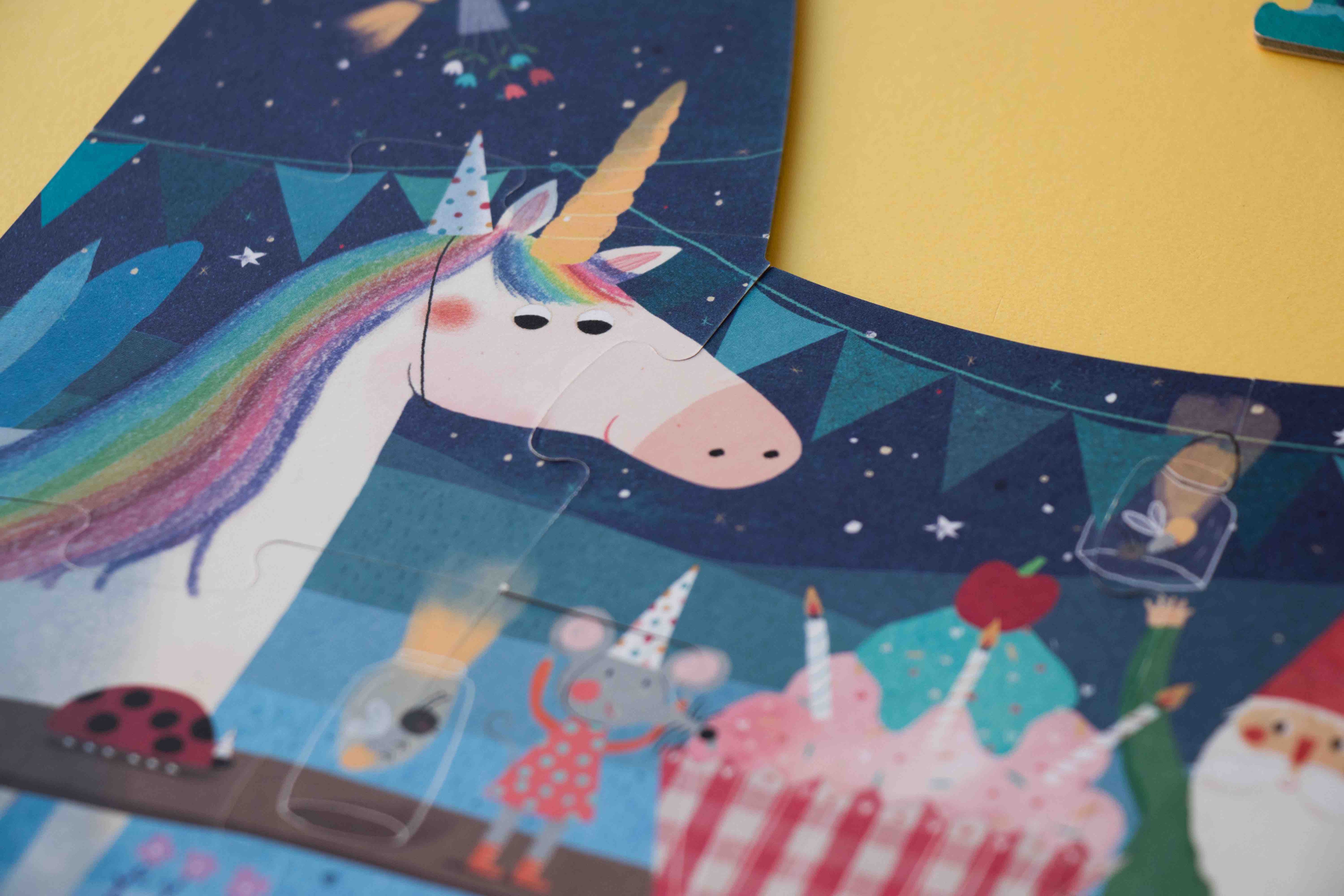 Londji Happy Birthday Unicorn puzzle