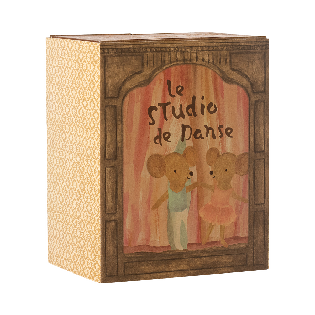Maileg Ballet Mice in Dance Studio Little Sister and Brother closed