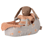 Maileg Carry Cot Micro with bunny
