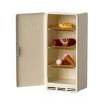 Maileg Fridge Mouse Off White open