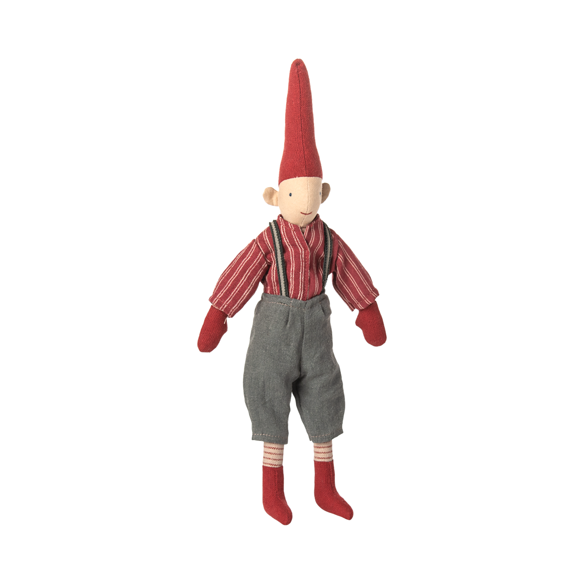 Maileg Pixy Size 2 Boy Red Shirt