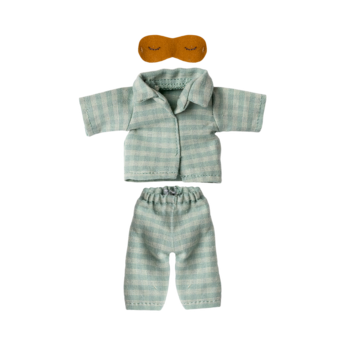 Maileg Pyjamas Dad Mouse Mint/Sand