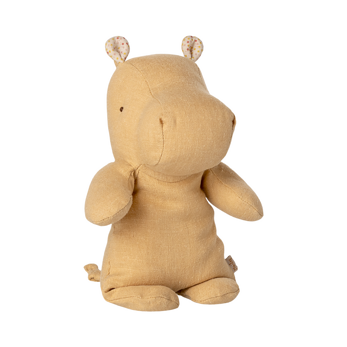Maileg Safari Friends Small Hippo Cream Yellow