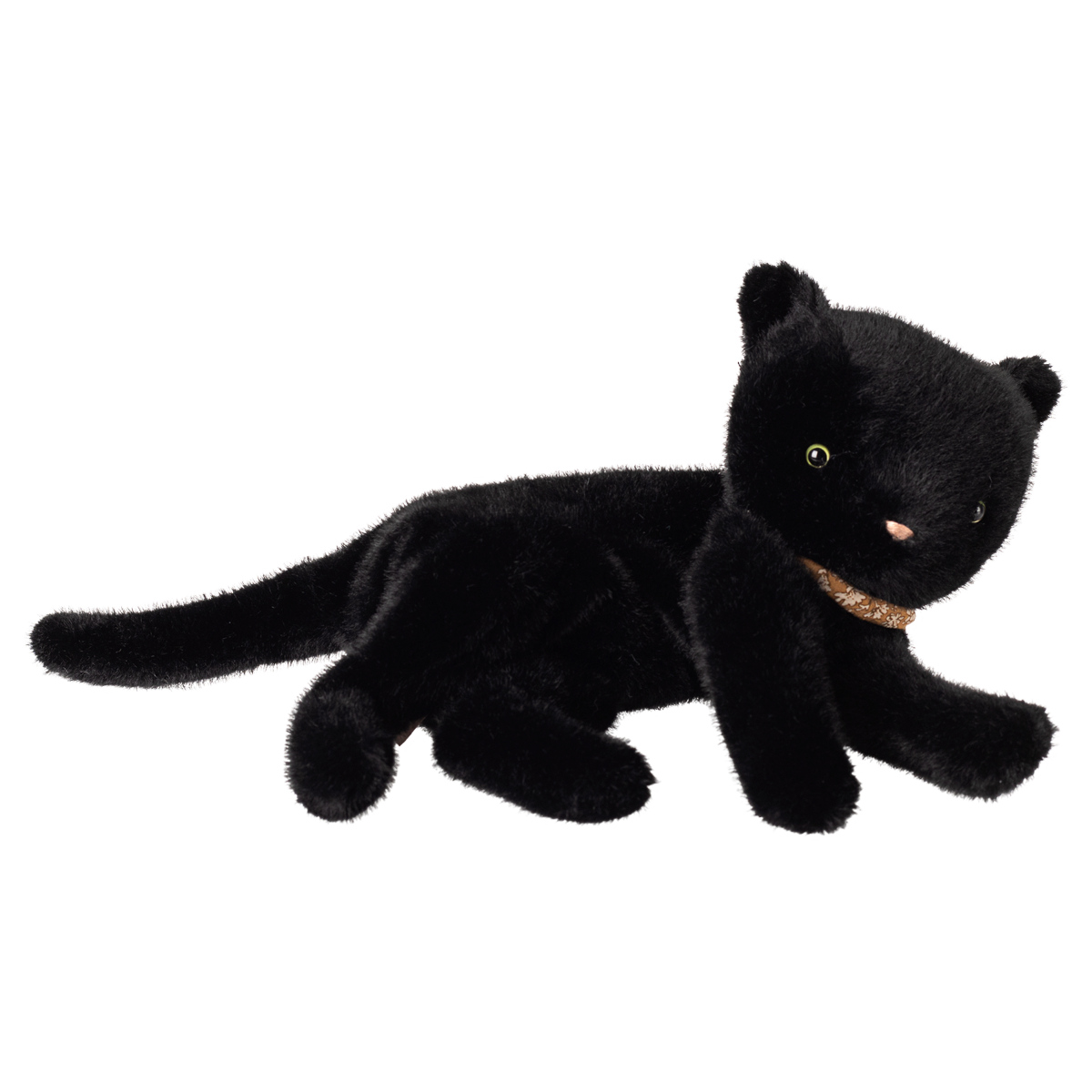 Maileg Sleeping kitten plush Medium Black