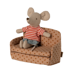 Maileg Sofa Bed Mouse Dots with mouse