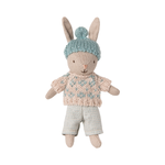 Maileg Winter Rabbit Micro Sand and Mint