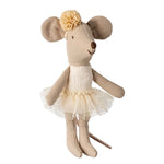 Maileg Ballerina Mouse, Little Sister - Off White