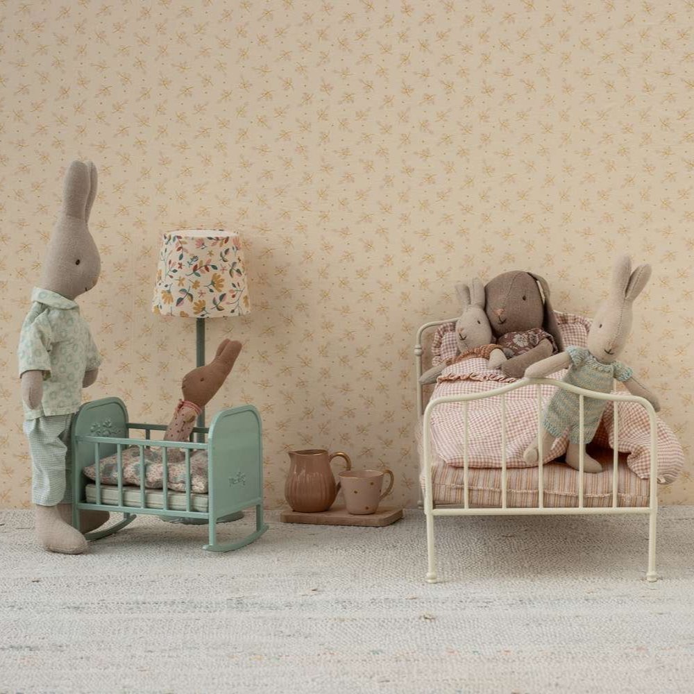 Maileg Cradle, MY - Blue Mint
