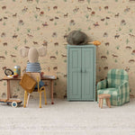 Maileg Folding Chair, Mouse - Green Check *Due May*