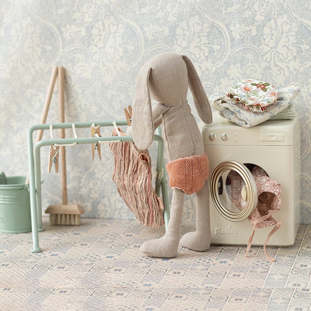 Maileg Miniature Drying Rack with Pegs