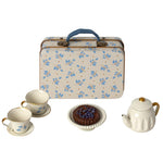 Maileg Afternoon Treat, Mouse - Blue Madelaine