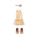 Maileg Ballet Suit & Skirt, Cream - Size 2 Bunny *Due May*