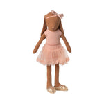 Maileg Bunny Size 3, Chocolate Brown - Ballet Suit & Skirt, Rose *Due May*