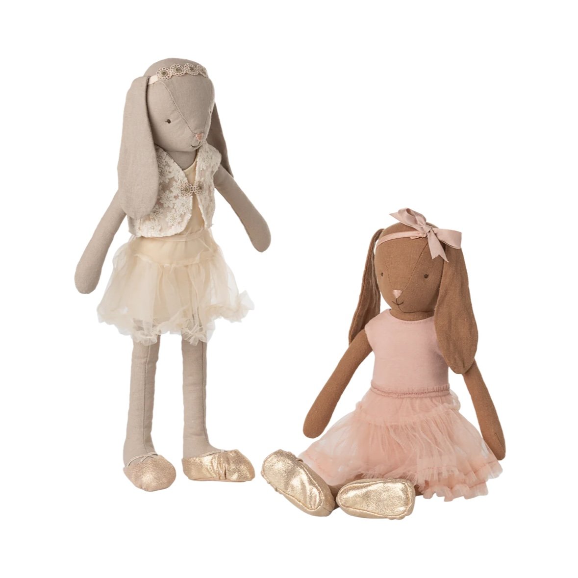 Maileg Bunny Size 3, Classic - Ballet Suit & Skirt, Cream *Due May*