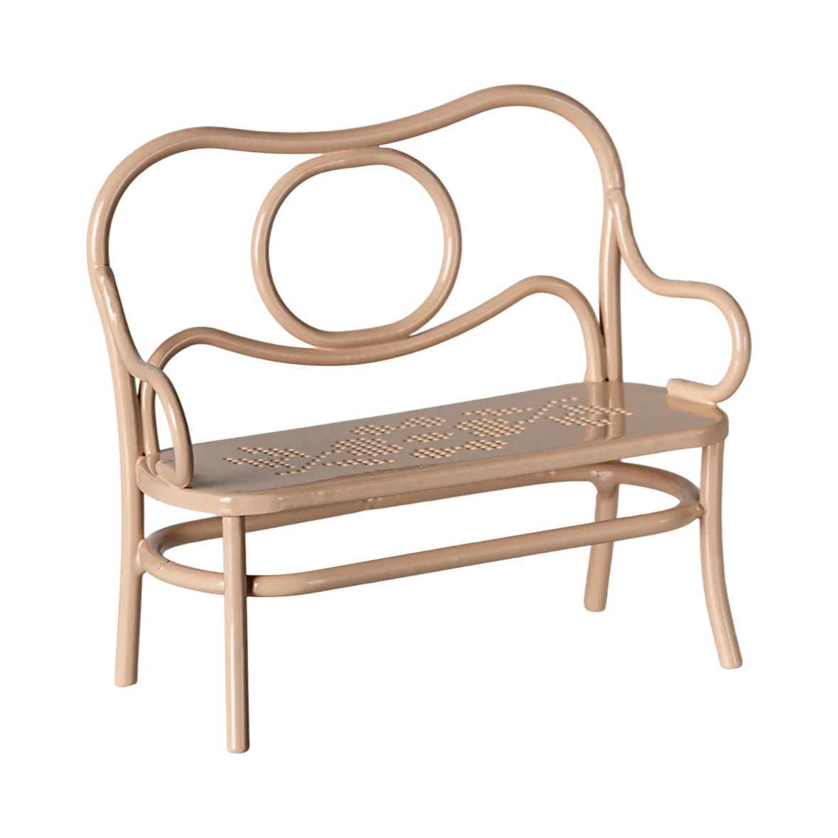 Maileg Café Set, Mouse, Big - Pale Pink