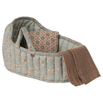 Maileg  Carry Cot, Large - Blue *Due June*