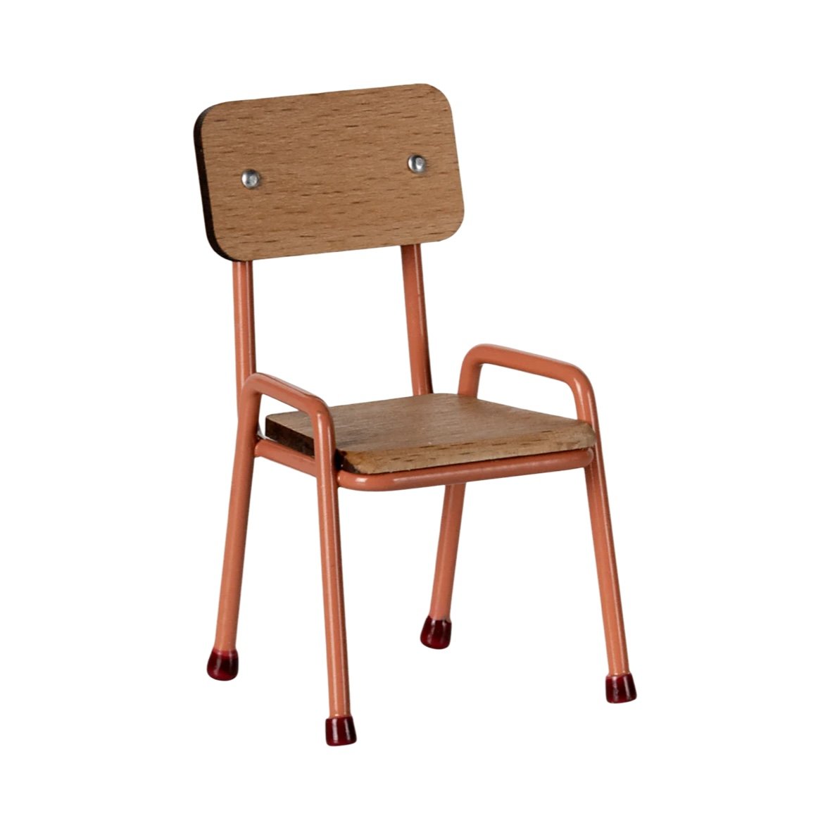 Maileg Chair, Mouse - Coral