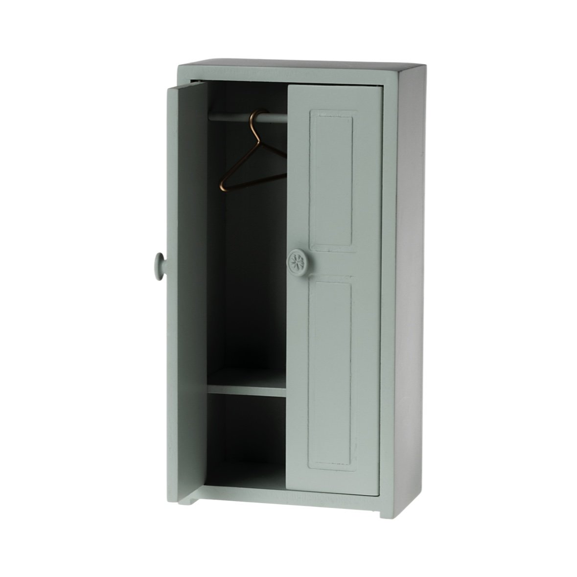 Maileg Closet, Mouse - Soft Blue