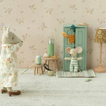 Maileg Closet, Mouse - Soft Blue