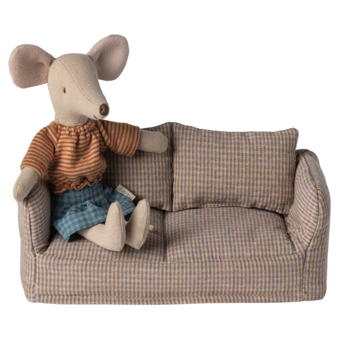 Maileg Couch, Mouse with Mouse