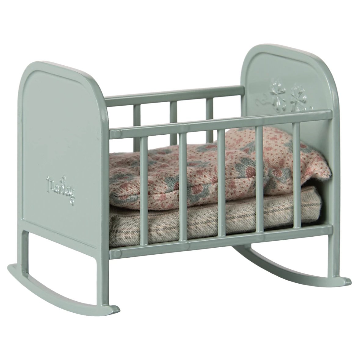 Maileg Cradle, MY - Blue Mint