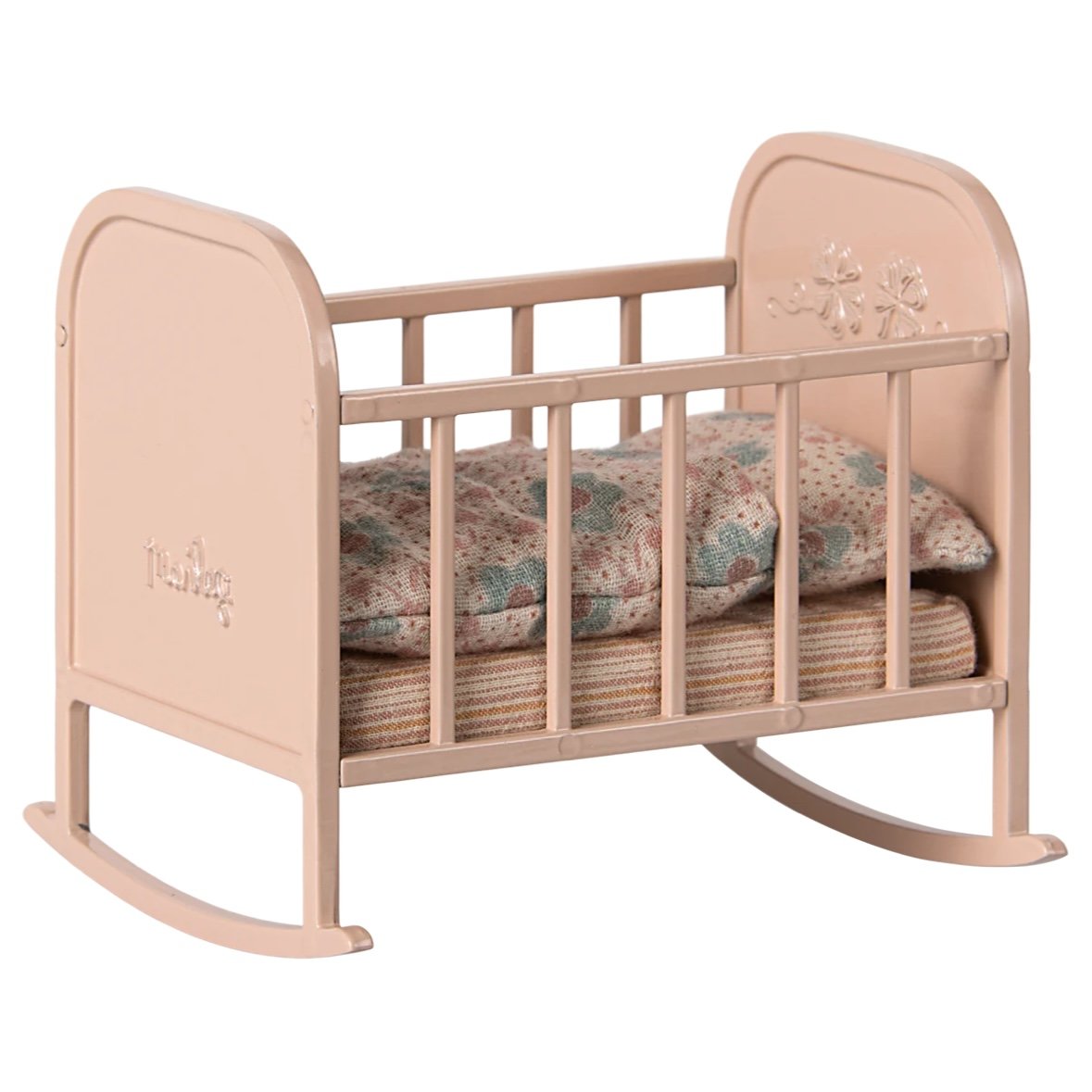 Maileg Cradle, MY - Light Rose