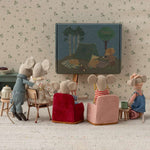 Maileg Folding Chair, Mouse - Rose