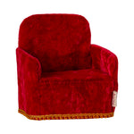 Maileg Folding Chair, Mouse - Red