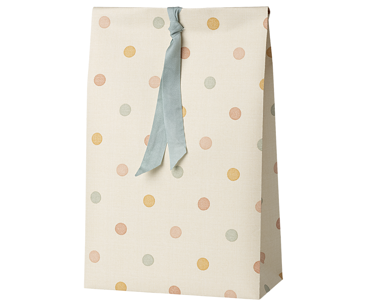 Maileg Gift Bag, Multi Dots