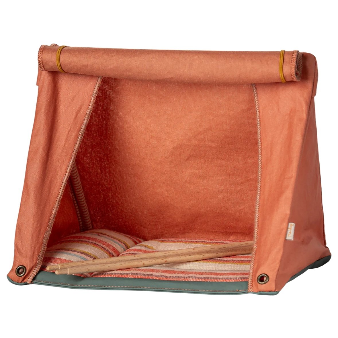 Maileg Happy Camper Tent, Mouse - Orange