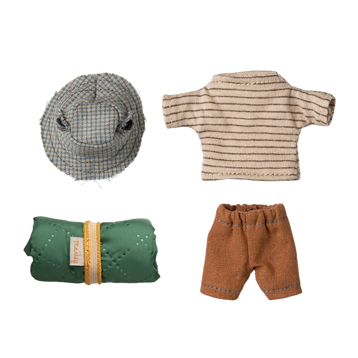 Maileg Hiker Mouse, Big Brother - Thin Stripes