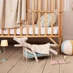 Maileg Miniature Bed, Mini - Blue