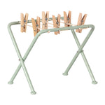 Maileg Miniature Drying Rack with Pegs