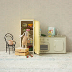 Maileg Miniature Fridge - Yellow