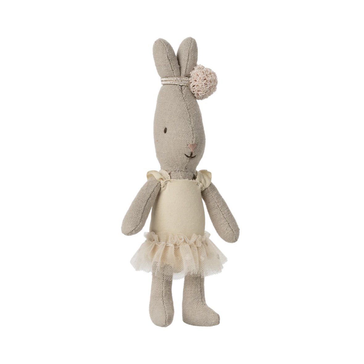 Maileg Rabbit, Micro - Ballet Suit & Skirt, Cream *Due May*