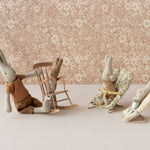 Maileg Rabbit, MY - Yellow Check