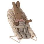 Maileg Rabbit, MY - Rose/Blue Check