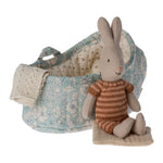 Maileg Rabbit in Carry Cot, Micro