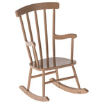 Maileg Rocking Chair, Mouse - Dark Powder