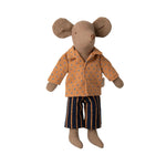 Maileg Shirt & Striped Pants, Dad Mouse
