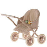 Maileg Stroller, Baby Mouse - Rose