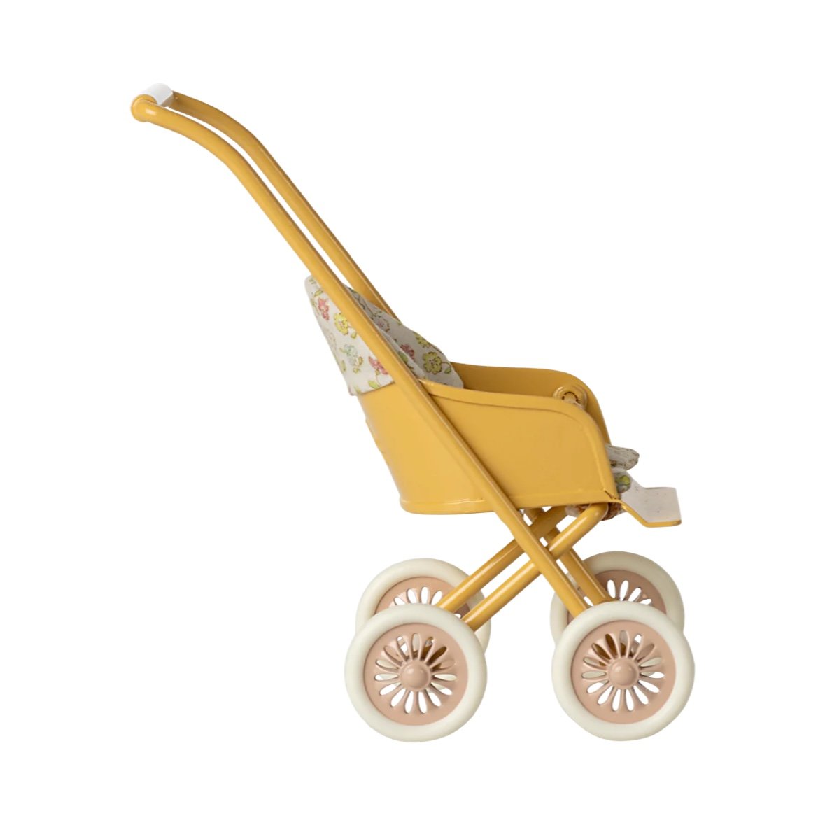 Maileg Stroller, Micro - Yellow *Due April*